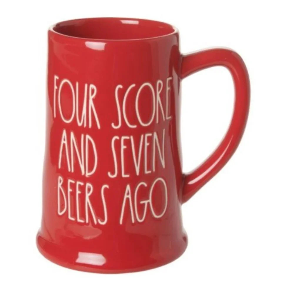 Rae Dunn Four Score Brew Mug